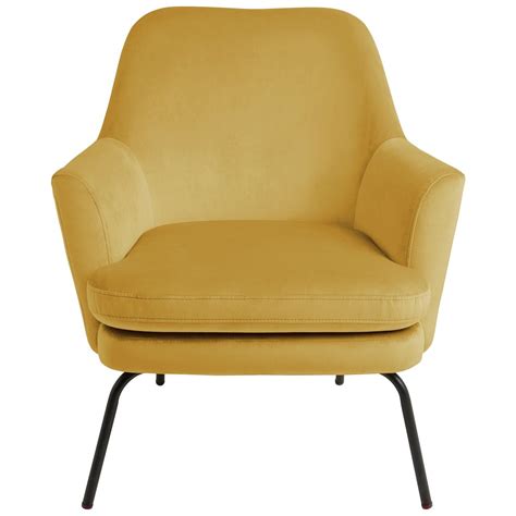 habitat celine velvet accent chair